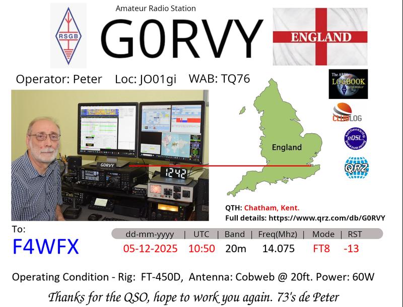 QSL Card received by F4WFX: no_42
