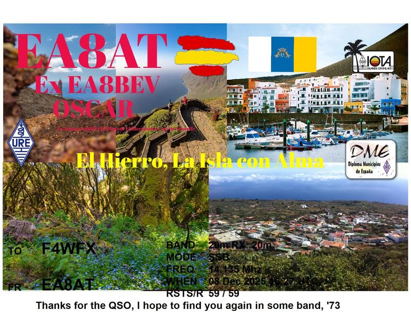 QSL Card received by F4WFX: no_41