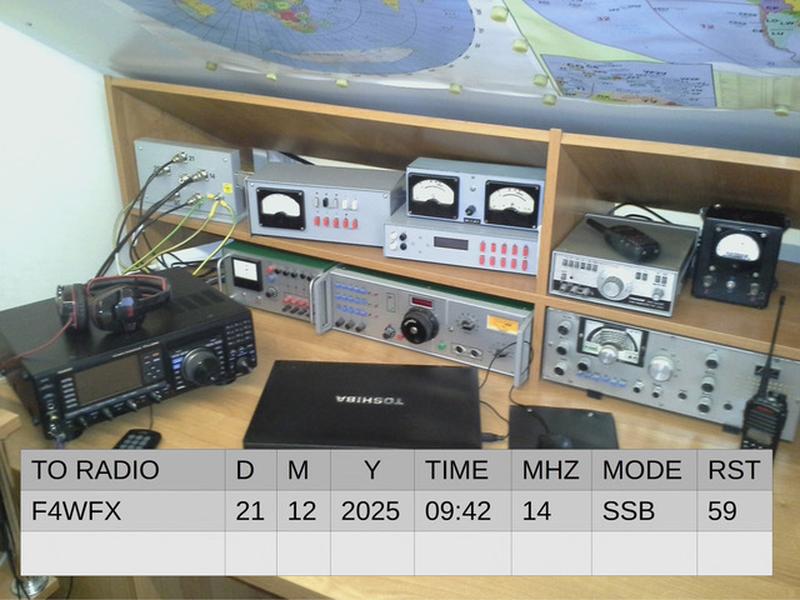 QSL Card received by F4WFX: no_33